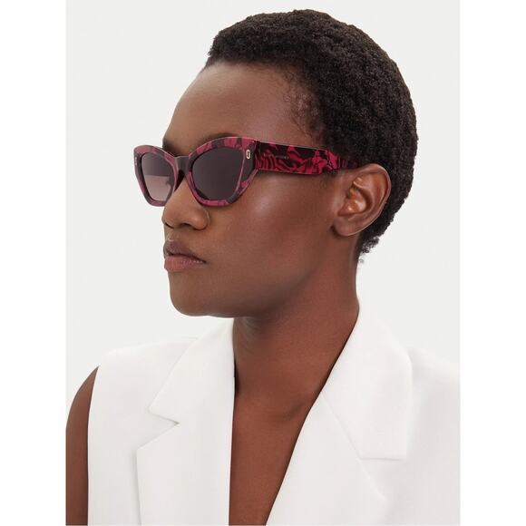 NEW!!! Marc Jacobs MJ1117/S I34HA Burgundy Marble Cat-Eye Sunglasses Authentic main image 9